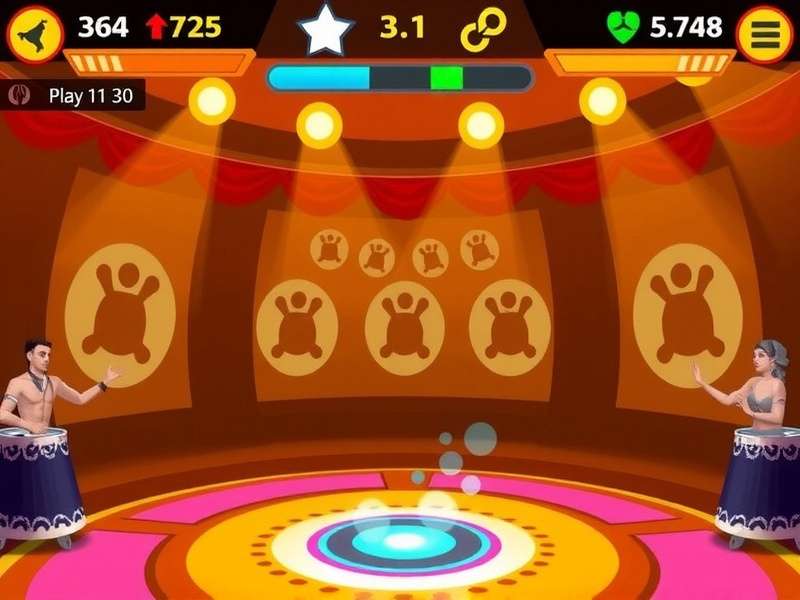 Bhangra Blast Beats Game Interface